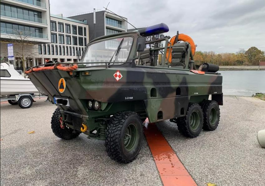 Véhicule prototype armée